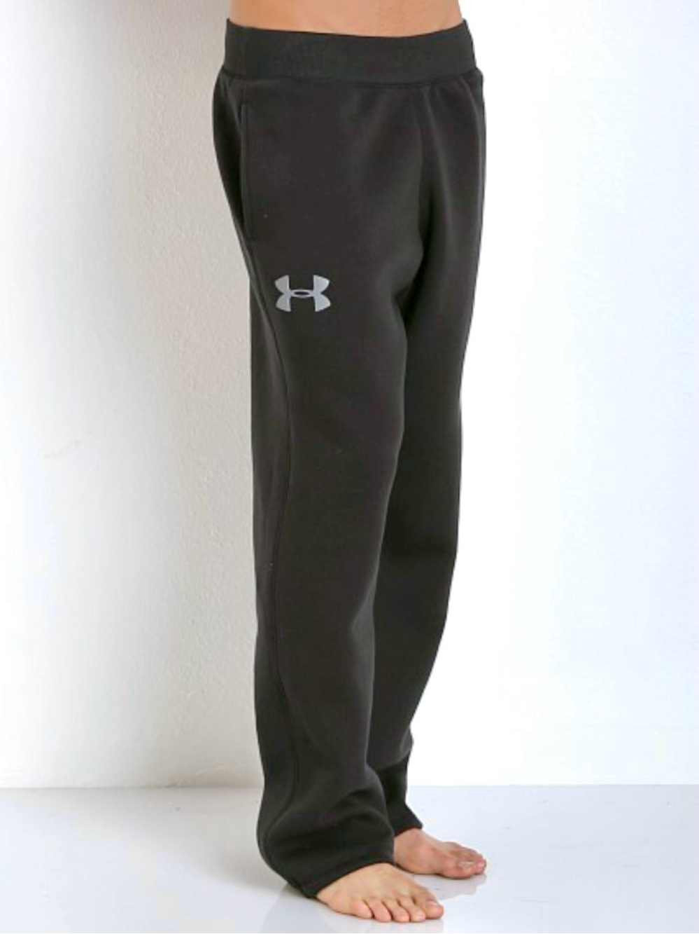 UNDER ARMOUR RIVAL COTTON SWEAT PANTS Black Men's Large Tall